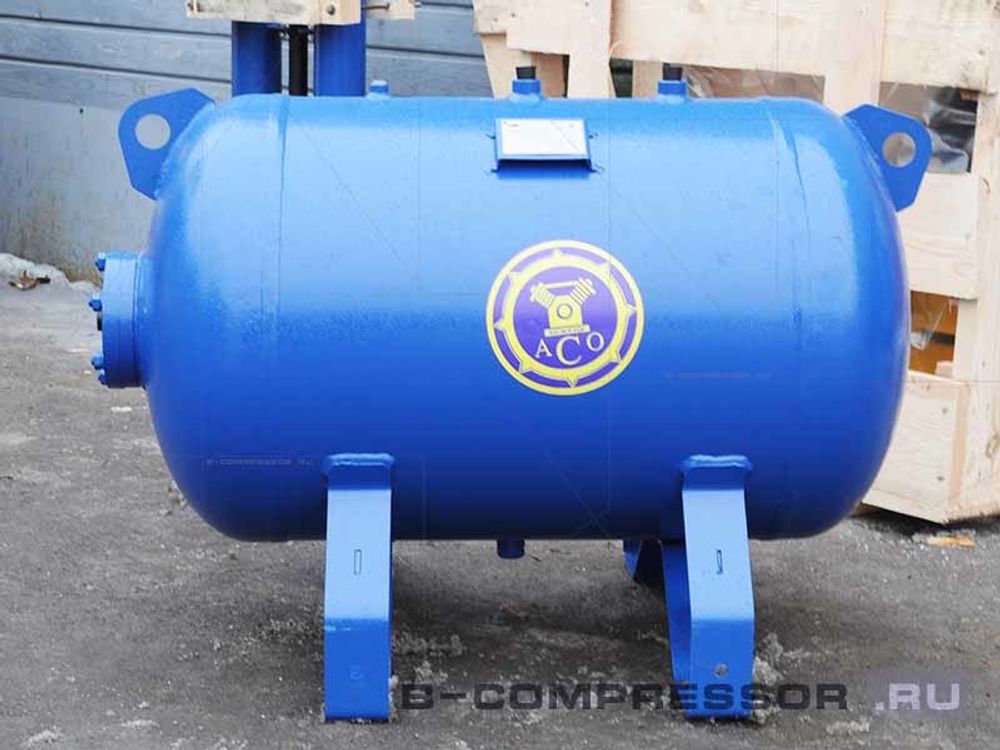 Ресивер горизонтальный РГ 110/10 фото