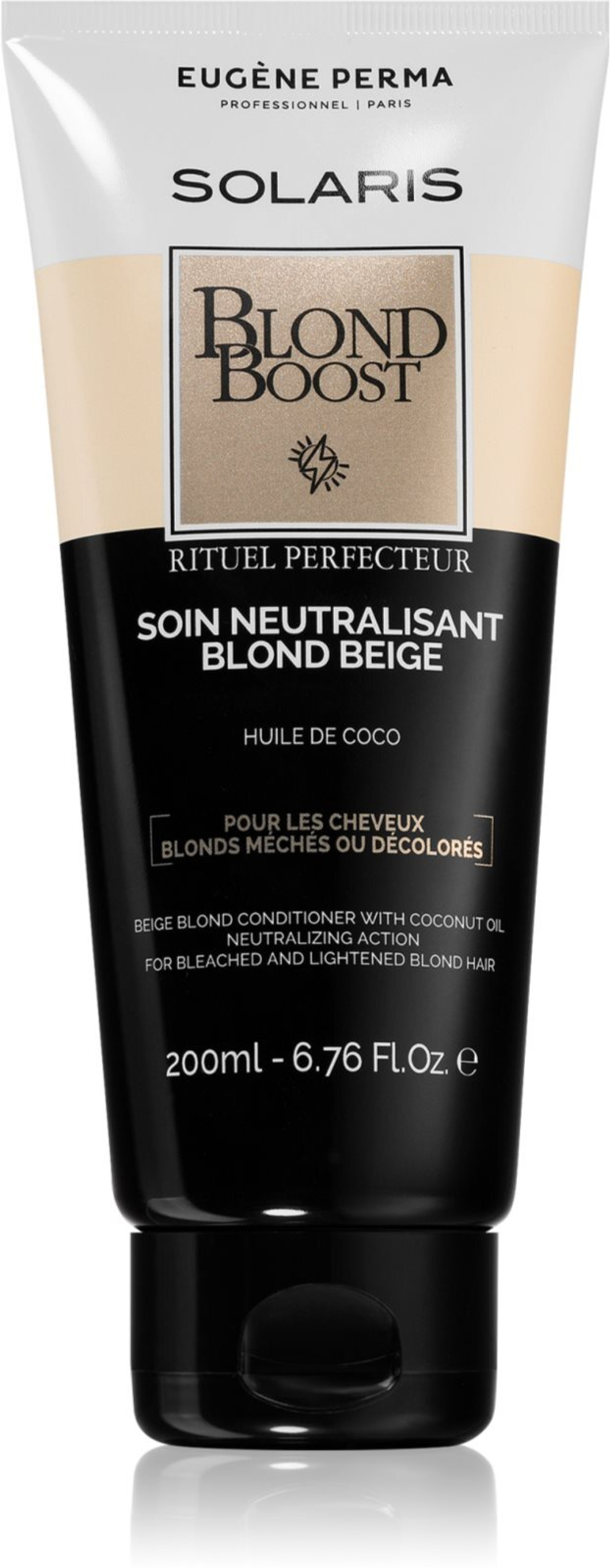 EUGÈNE PERMA Solaris Blond Care - увлажняющий кондиционер, нейтрализующий желтые тона /   200  ml  / GTIN 3140100371307