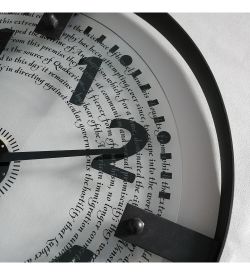 Салют SLT-114 Часы интерьерные «BLACK»