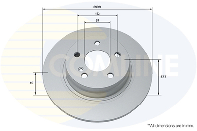 COMLINE - ADC1663-CML - Brake Disc