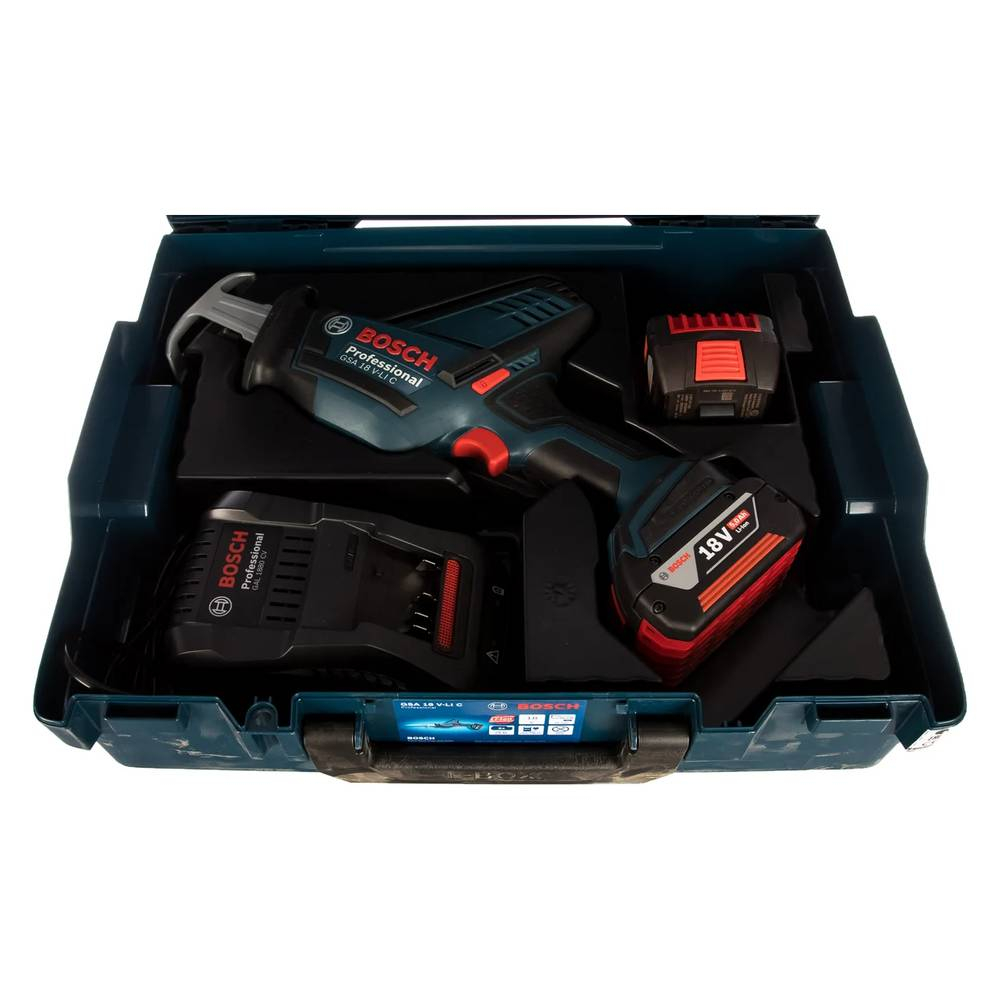 Аккумуляторная сабельная пила Bosch GSA 18 V-LI C