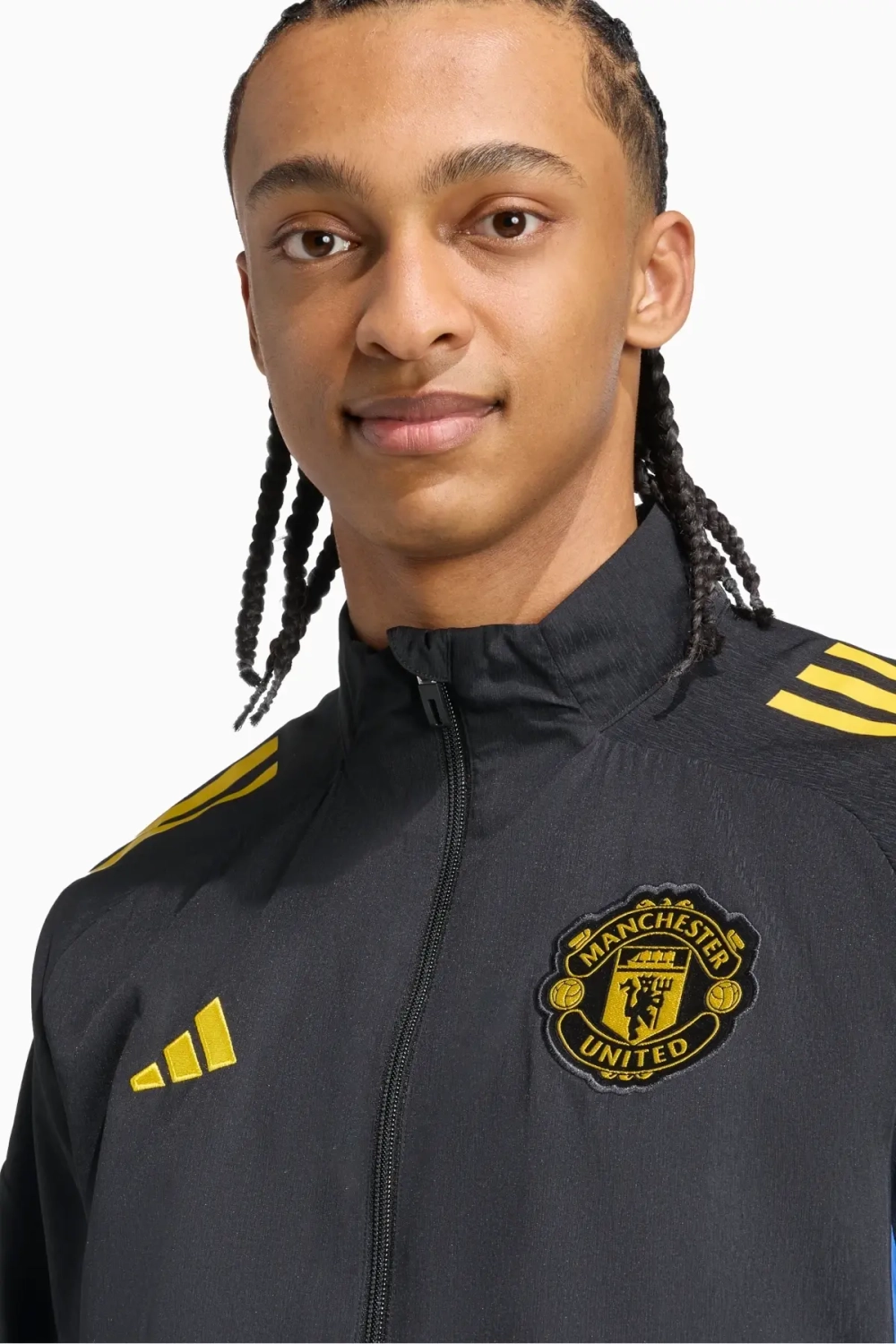 Ветровка adidas Manchester United 25/26 Competition Presentation - черный