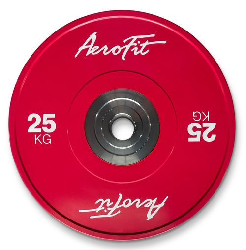 Aerofit AFBDC 25 кг бамперные диски для кроссфита, цветные