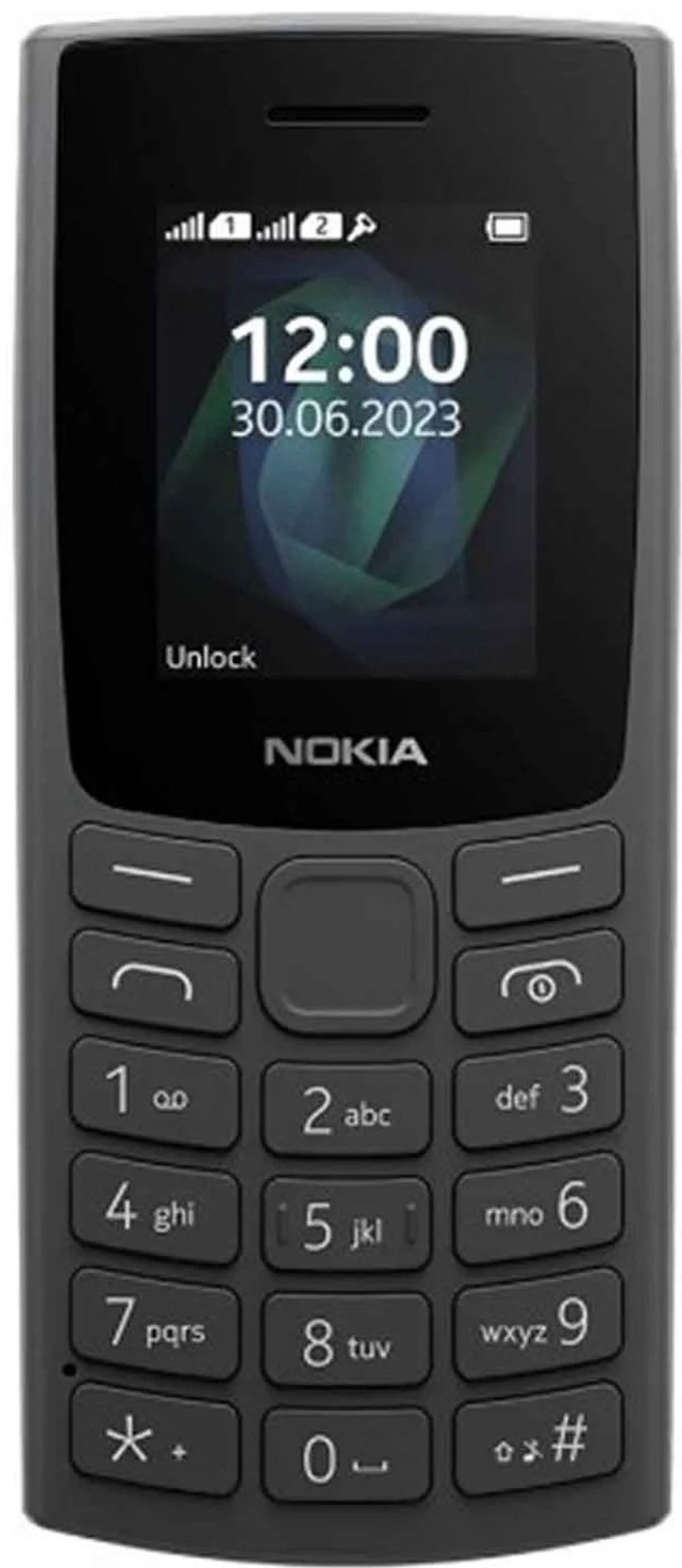 Мобильный телефон Nokia 106 2023 DS черный