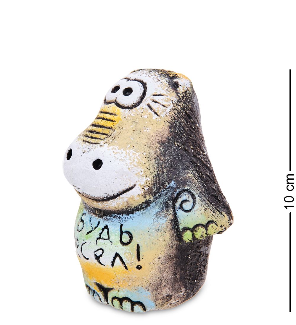 KK- 03 Фигурка «Бегемот Лимпопо» мал шамот