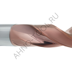 Сверло 18.0мм монолитное твердосплавное 5D без подвода СОЖ. SP-X800051800 VHM AHNO