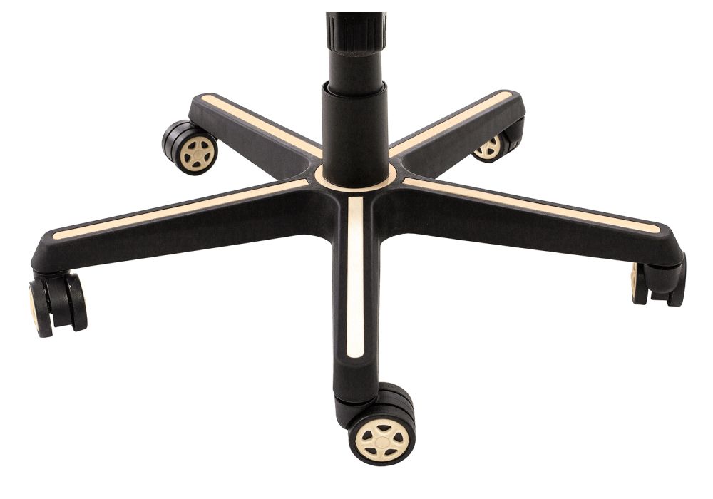 Компьютерное кресло Racer черное / бежевое