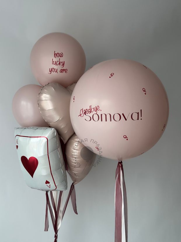 Воздушные шары на девичник №8714