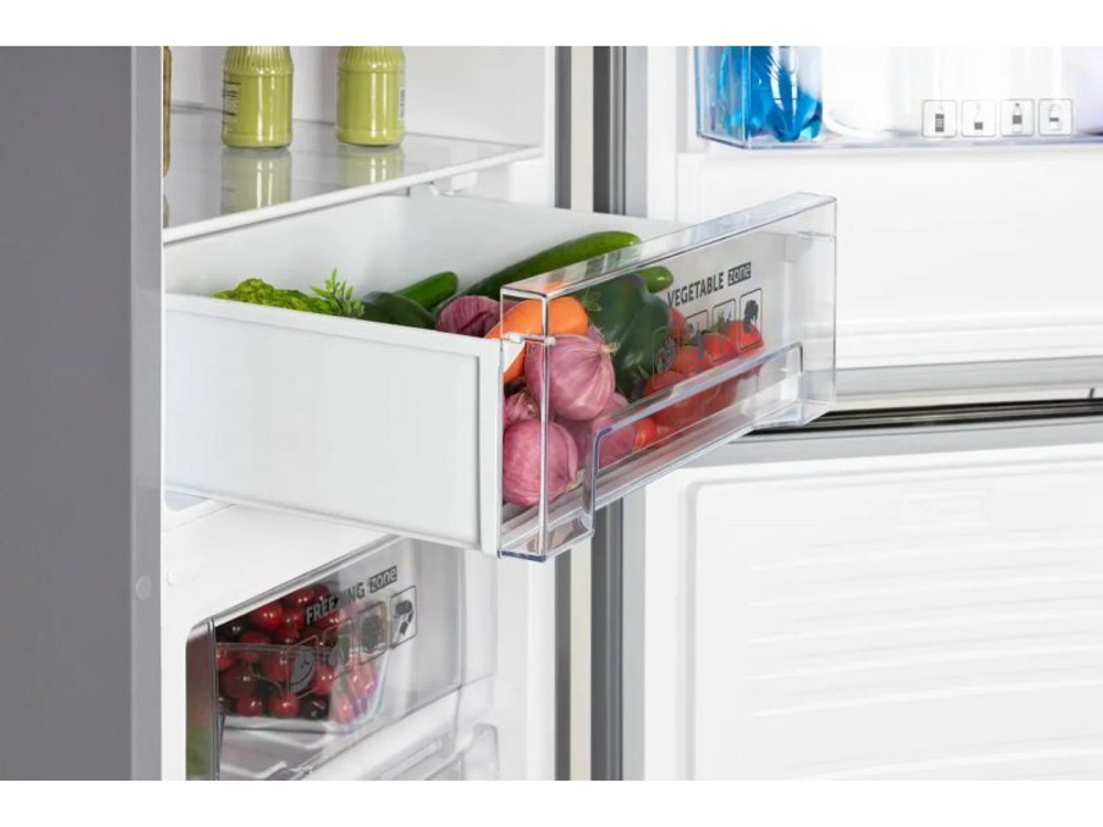 Холодильник Nordfrost NRB 132 S серый