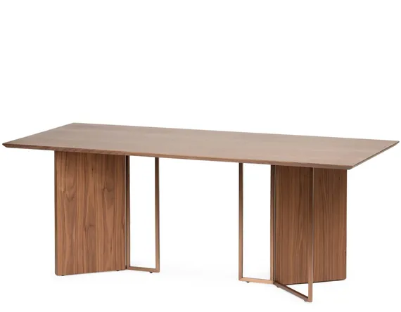 Обеденный стол Thompson 200х90 см, шпон ореха