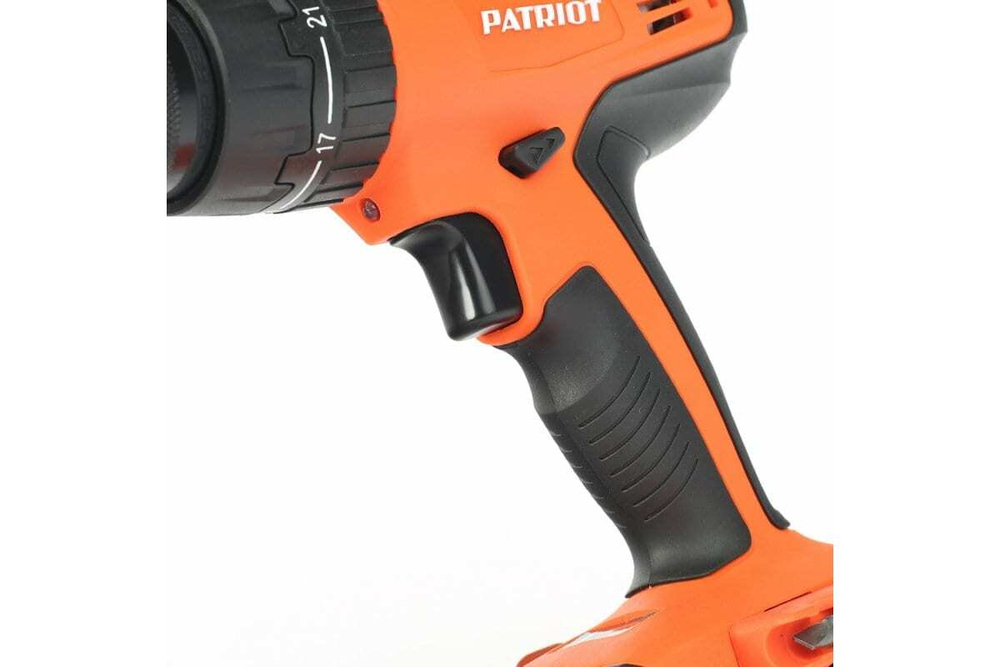 Аккумуляторная дрель-шуруповерт PATRIOT BR 180Li-h 180301460, 0-400/0-1400 об/мин, 3.6 кг