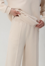 Брюки широкие, футер