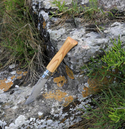 Нож складной Opinel 9 VRI Olive (Оливковое дерево)