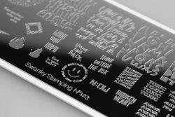 Swanky Stamping Пластина для стемпинга 123.