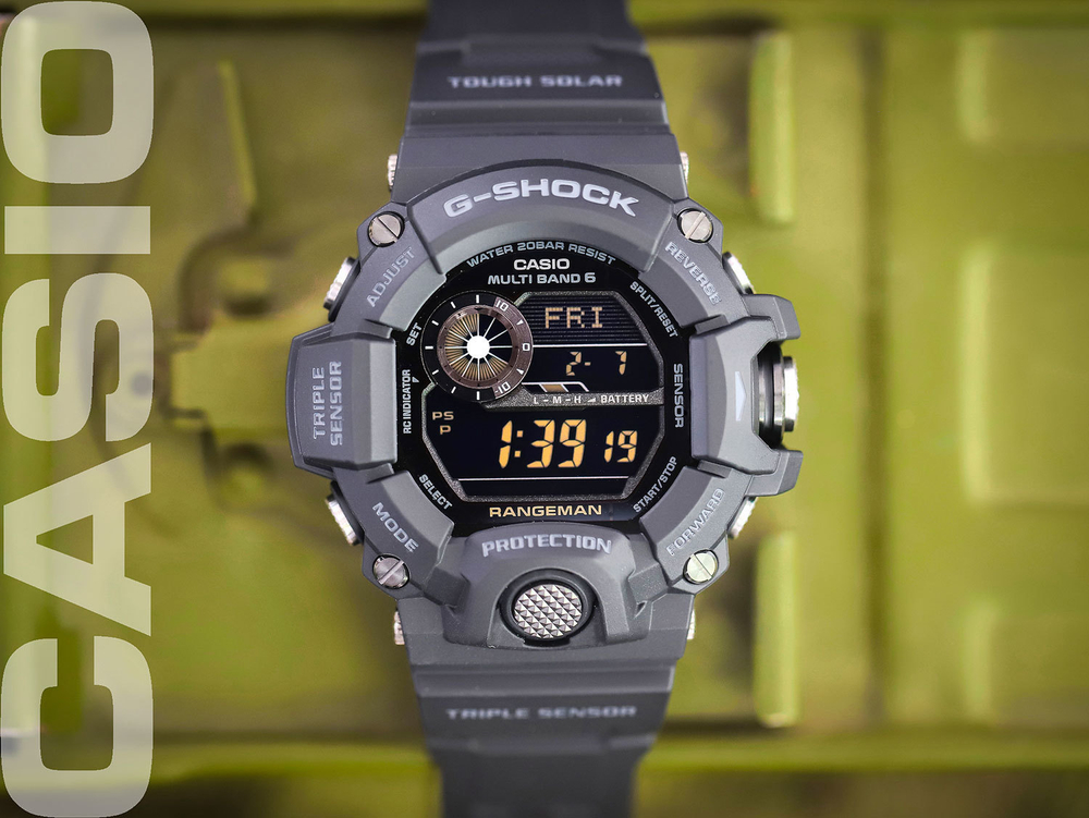 Японские наручные часы Casio G-SHOCK GW-9400-1BER