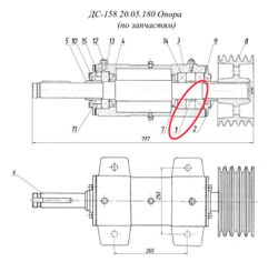 ДС-158 20.05.181 Втулка