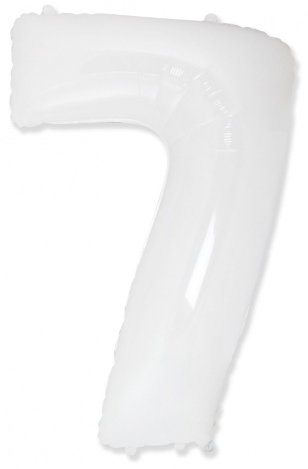 FM Шар 40'' / 102 см "Цифра 7" Белый (БГ-60)  Изображение2