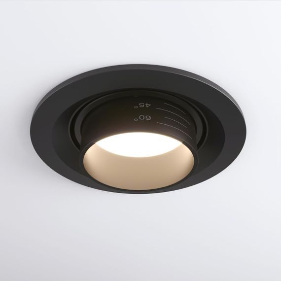 Встраиваемый светодиодный светильник Elektrostandard 9920 LED 15W 4200K черный a052478