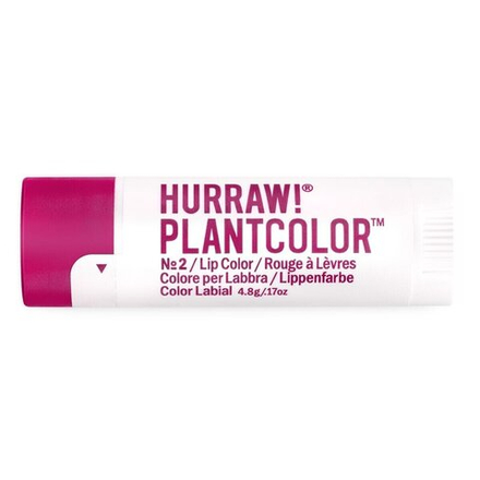 Цветной бальзам для губ Hurraw! PlantColor Nº 2 4,8 g Stick
