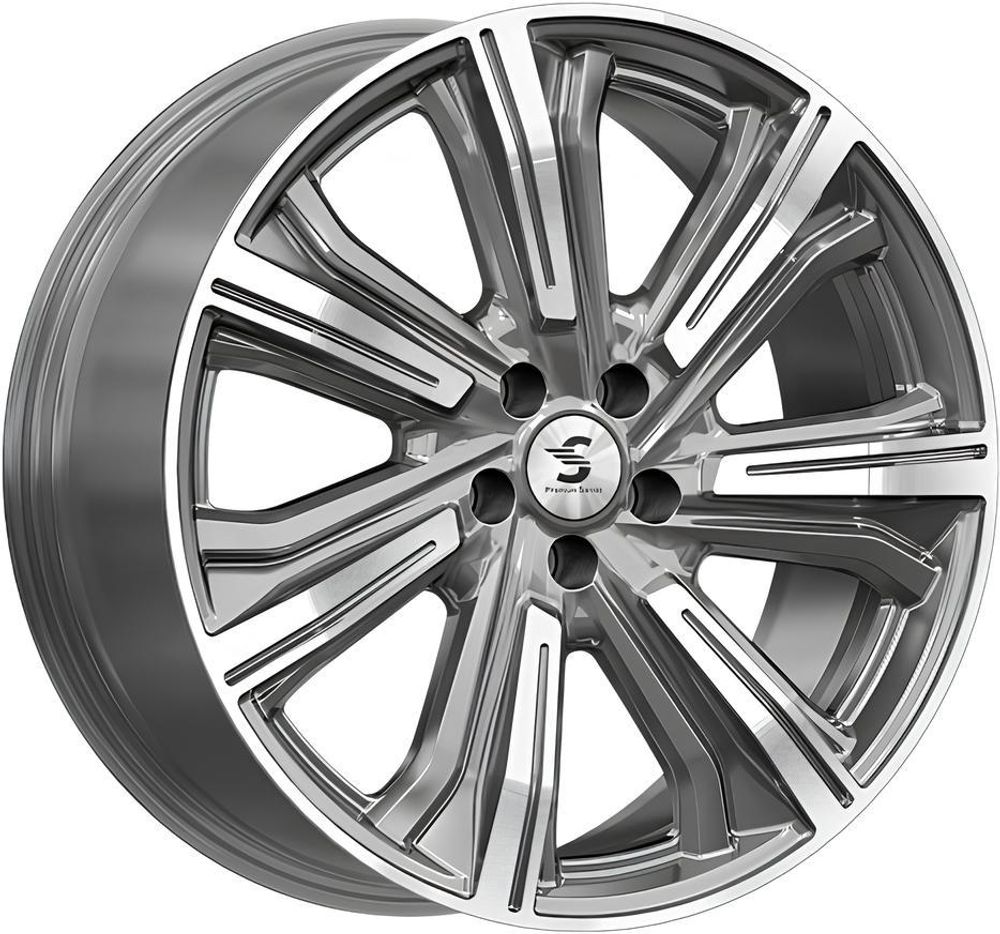 Premium Series КР1067 8.5x20 5x108 ET 43 Dia 60.1 (Gloss Grapfp)