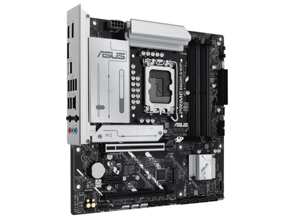 Материнская плата Asus Prime B860m-a Wifi, Socket LGA 1851, Intel B860, mATX, RTL [90MB1JY0-M0EAY0]