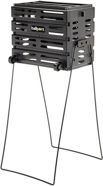 Корзина для мячей Tourna Ballport 80 Balls Deluxe with wheels