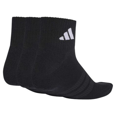 Теннисные носки Adidas Cushioned Sportwear Ankle 3P - black/black/black