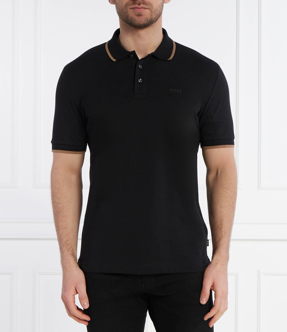 Поло Parlay BOSS BLACK - черный(50494697)