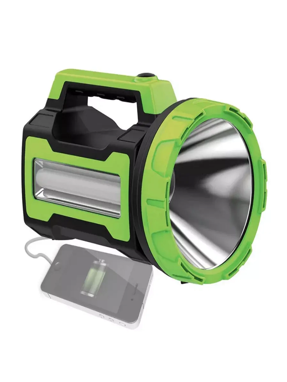 Фонарь-прожектор Accu 9110-LED 10W+4W 220/12V USB PREMIUM