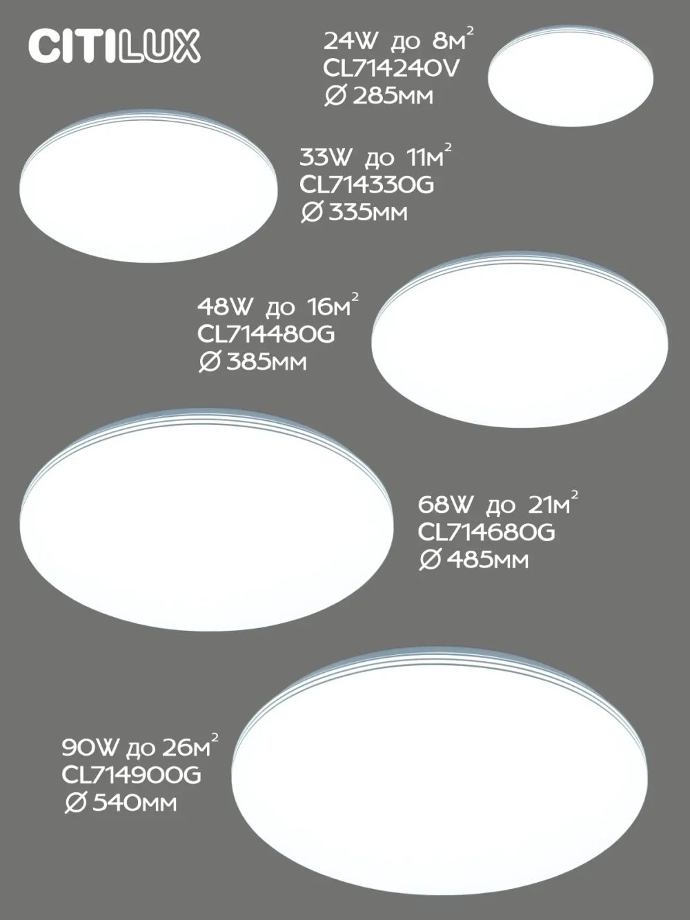 Citilux Симпла CL714480G RGB Люстра светодиодная с пультом