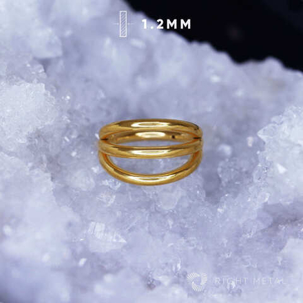 Кликер Triple PVD Yellow 1.2мм