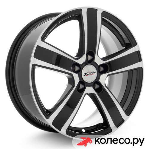 X-108 7x16/5*112 D66.6 ET45 BK/FP