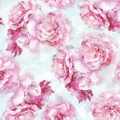 Розовые розы