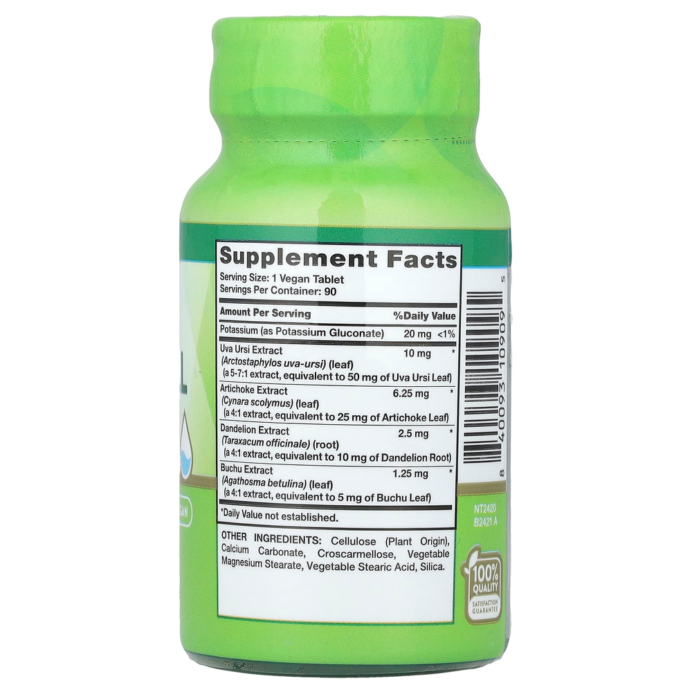 Nature's Truth, Таблетка для воды с калием, без кофеина, 90 таблеток