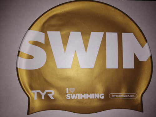 Плавательная шапочка SUB16 Gold (золото)