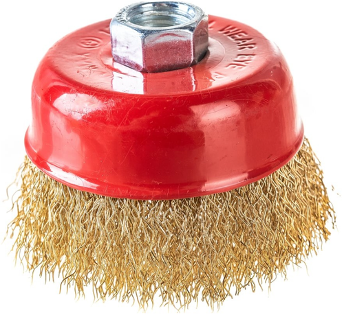 Щетка для УШМ 75мм чаша мягкая Креост