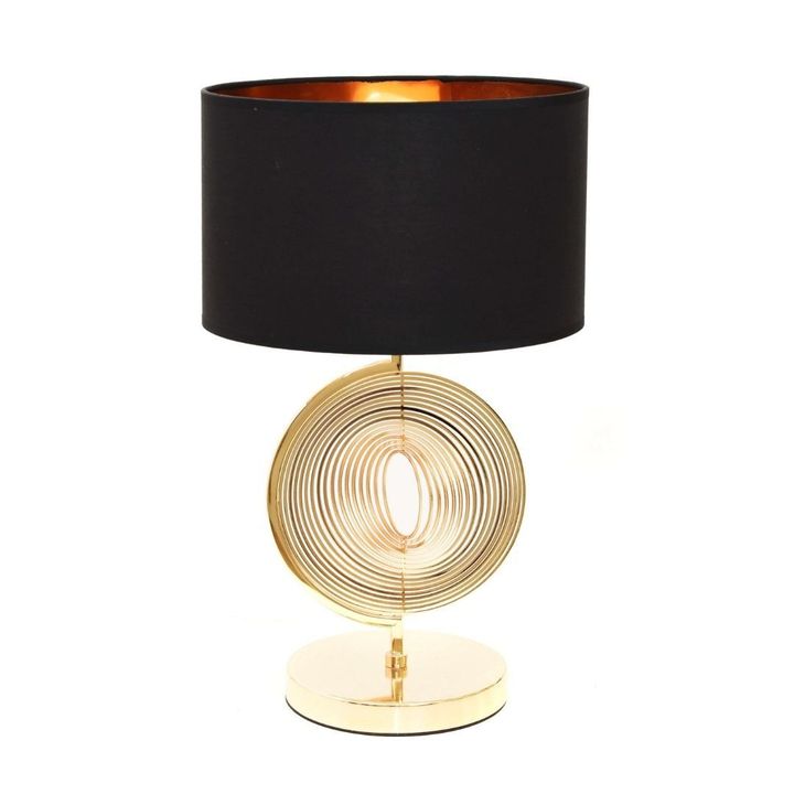 Настольная лампа Lumina Deco Fabi LDT 5532 F.GD+BK