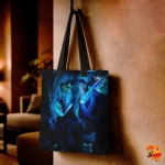 Сумка шоппер с принтом Genshin Impact