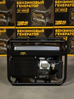 Генератор бензиновый Электрический Техно-Дон БГ-4000 ( 3,2-3,8 кВт, 50 Гц, 7 л.с, 4 тактный двигатель, электростанция для дома)
