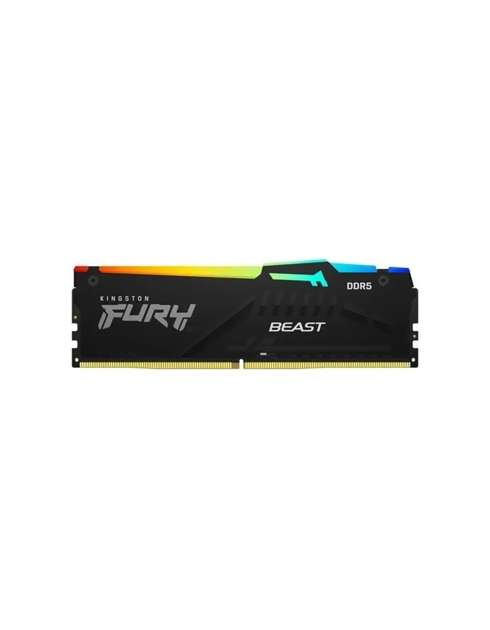 Оперативная память Kingston 32GB 5600MT / s DDR5 CL40 DIMM FURY Beast RGB KF556C40BBA-32