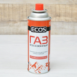 Газ в баллоне 400мл для портативных приборов ECOS (цанговый, всесезонный)