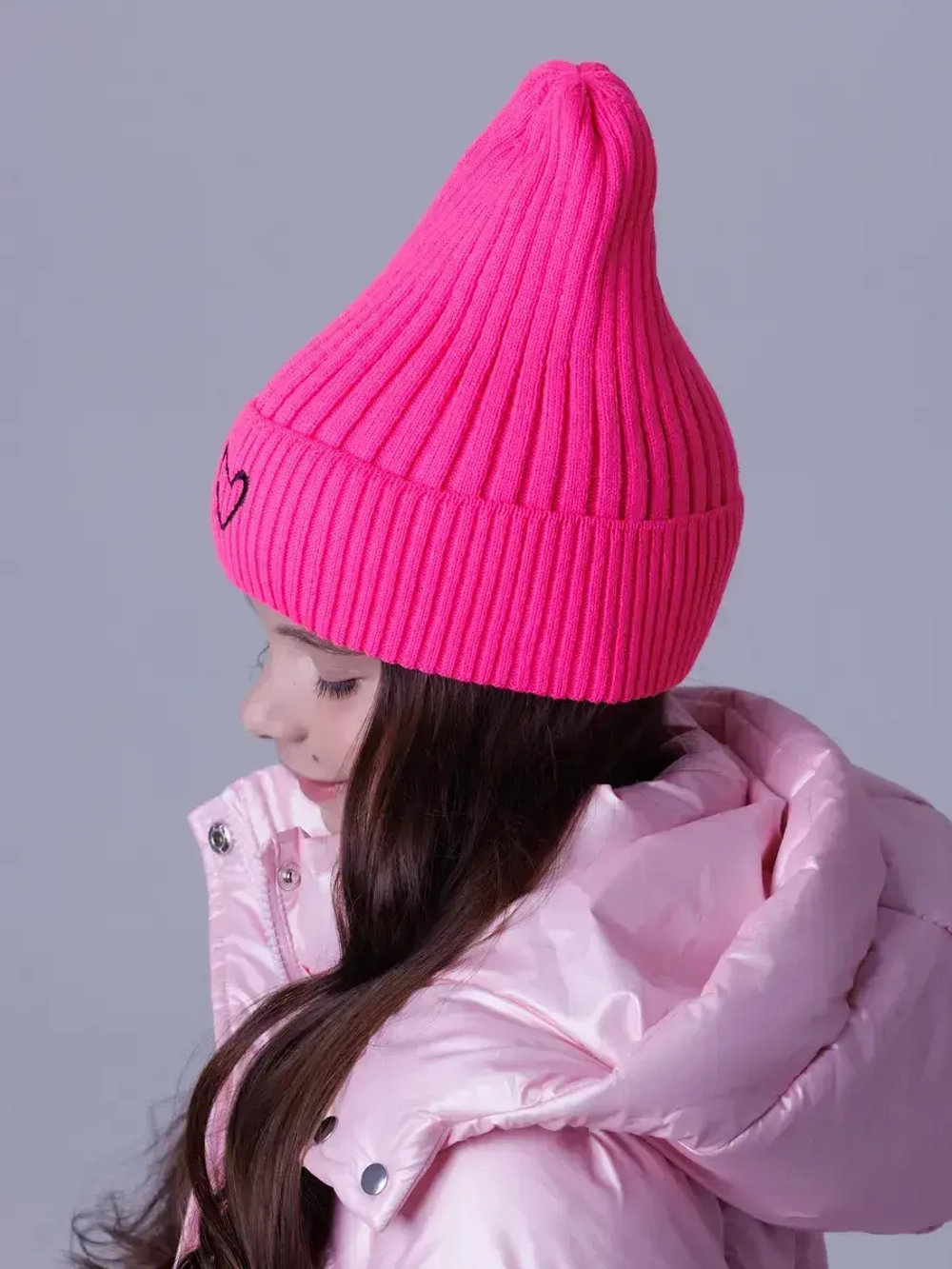 Шапка для девочки осенняя