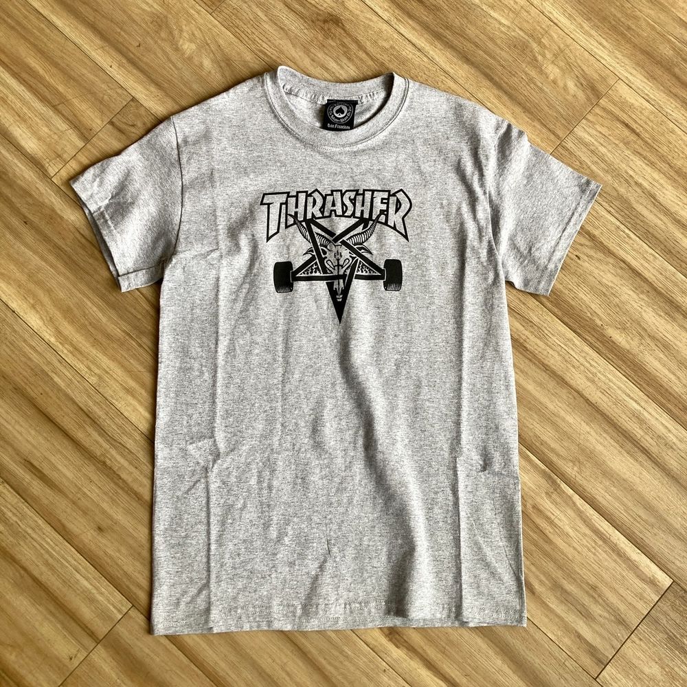 Футболка Thrasher Skate Goat Grey