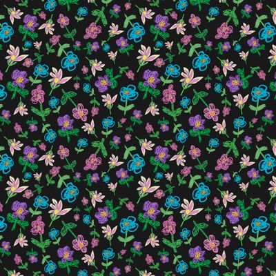 Marianna's flowers black