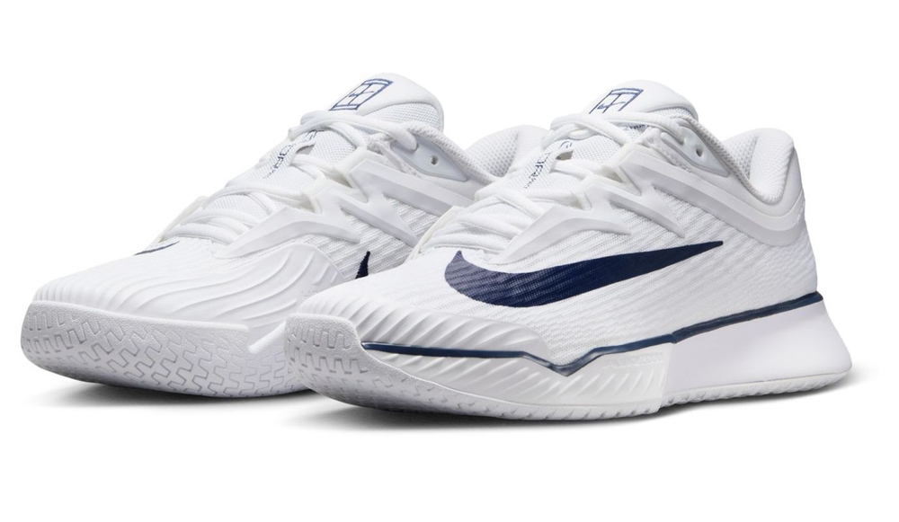 Женские теннисные кроссовки Nike Zoom Vapor Pro 3 HC Premium - white/midnight navy/blanc/marine minuit