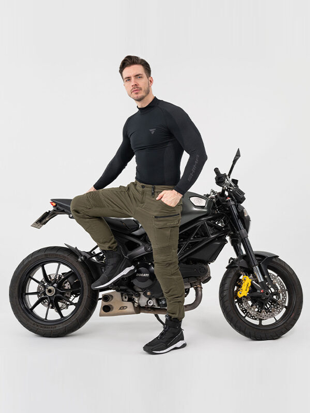 мотоштаны SHIMA GIRO 3.0 Men Khaki