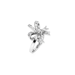VOLTA:RING S BOW WHI/RHS 58