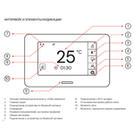 Пульт управления BORN TCP 18, Wi-Fi, music 18 кВт