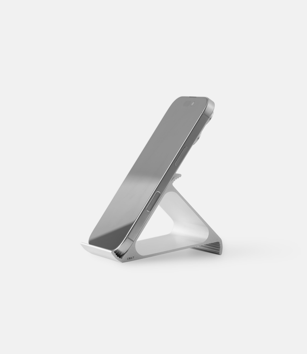 CW&T 55-66-88 Silver Glass Bead — подставка для телефона