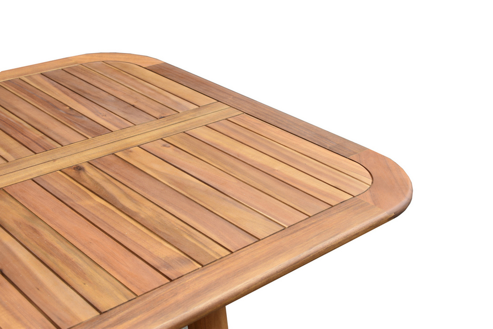 Стол из акации CALISTO раздвижной 219/278 см